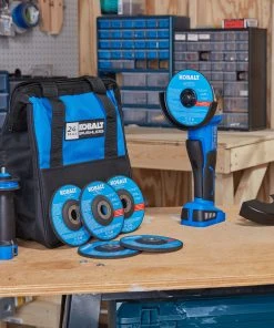 Kobalt Angle Grinders 5-in 24-Volt Max Paddle Switch Brushless Cordless Angle Grinder -Kobalt Outlet Store 45373813