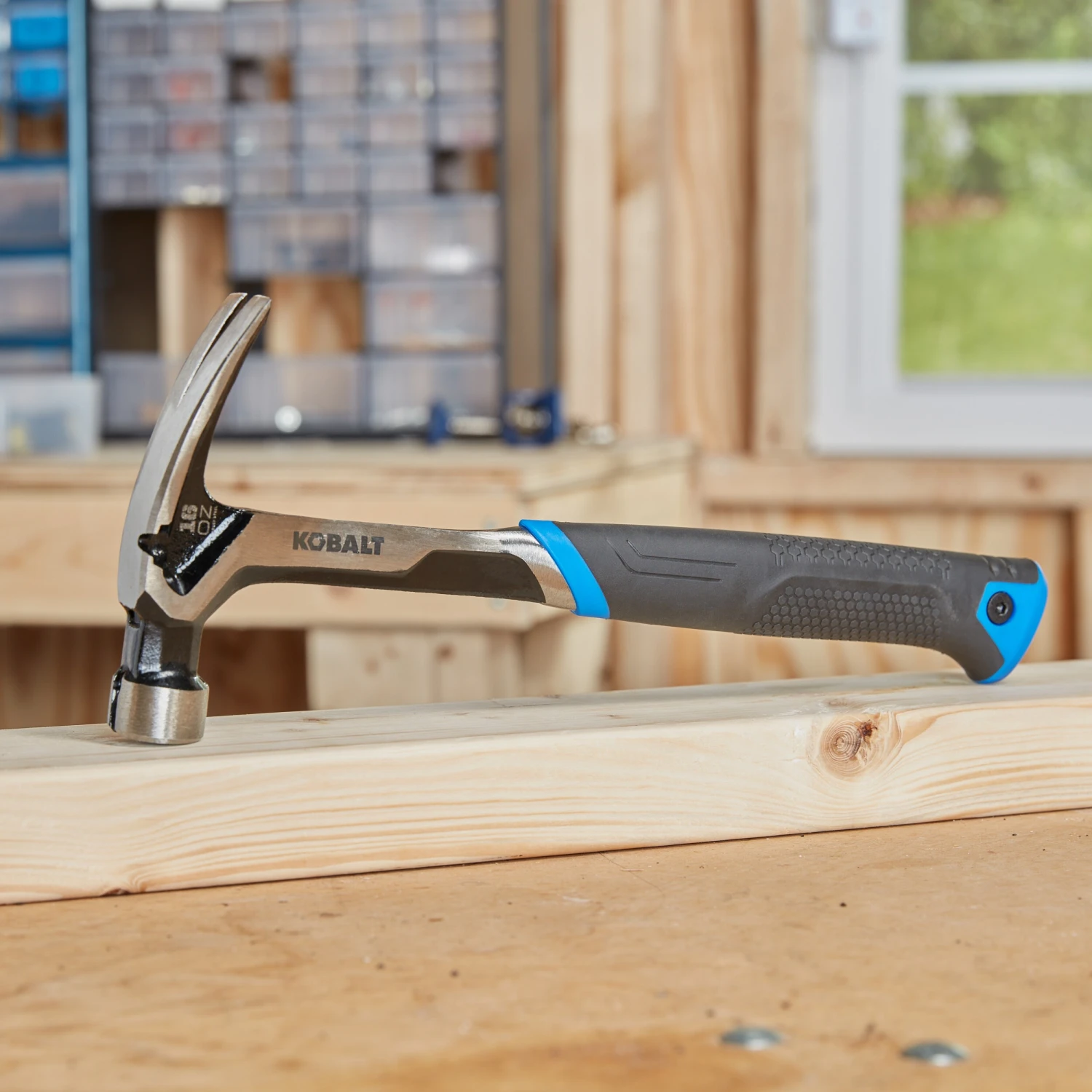 Kobalt Hammers 16-oz Smooth Face Steel Head Steel Claw Hammer 4 Kobalt Hammers 16-oz Smooth Face Steel Head Steel Claw Hammer - Image 2