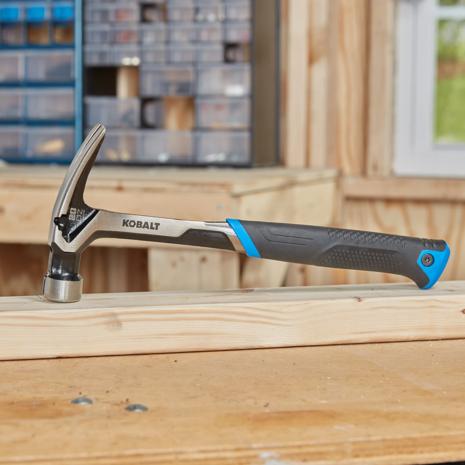 Kobalt Hammers 20-oz Smooth Face Steel Head Steel Claw Hammer 4 Kobalt Hammers 20-oz Smooth Face Steel Head Steel Claw Hammer - Image 2