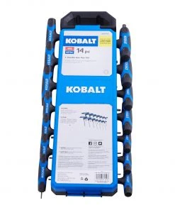 Kobalt Hex Keys & Torx Keys 14-key Standard (Sae) and Metric Combination Hex Key Set 15 Kobalt Hex Keys & Torx Keys 14-key Standard (Sae) and Metric Combination Hex Key Set -Kobalt Outlet Store 45400293
