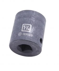 Kobalt Impact Sockets & Impact Socket Sets Standard (SAE) 1/2-in Drive 1-1/16-in 6-Point Impact Socket -Kobalt Outlet Store 45400303