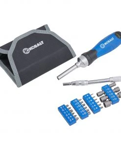 Kobalt Screwdrivers 27-Piece Rubber Handle Ratcheting Set Multi-bit Screwdriver Set -Kobalt Outlet Store 45400361