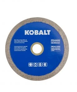 Kobalt Diamond Saw Blades 4-in Wet or Dry Porcelain Continuous Diamond Saw Blade -Kobalt Outlet Store 45400379