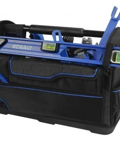 Kobalt Tool Bags Plumbing Tool Bag with Caddy Black, Blue Polyester 12.99-in 13 Kobalt Tool Bags Plumbing Tool Bag with Caddy Black, Blue Polyester 12.99-in -Kobalt Outlet Store 45452607 scaled