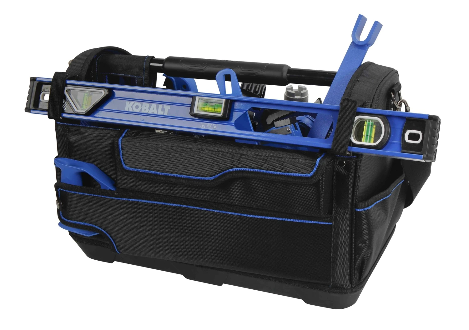 Kobalt Tool Bags Plumbing Tool Bag with Caddy Black, Blue Polyester 12.99-in 7 Kobalt Tool Bags Plumbing Tool Bag with Caddy Black, Blue Polyester 12.99-in - Image 5