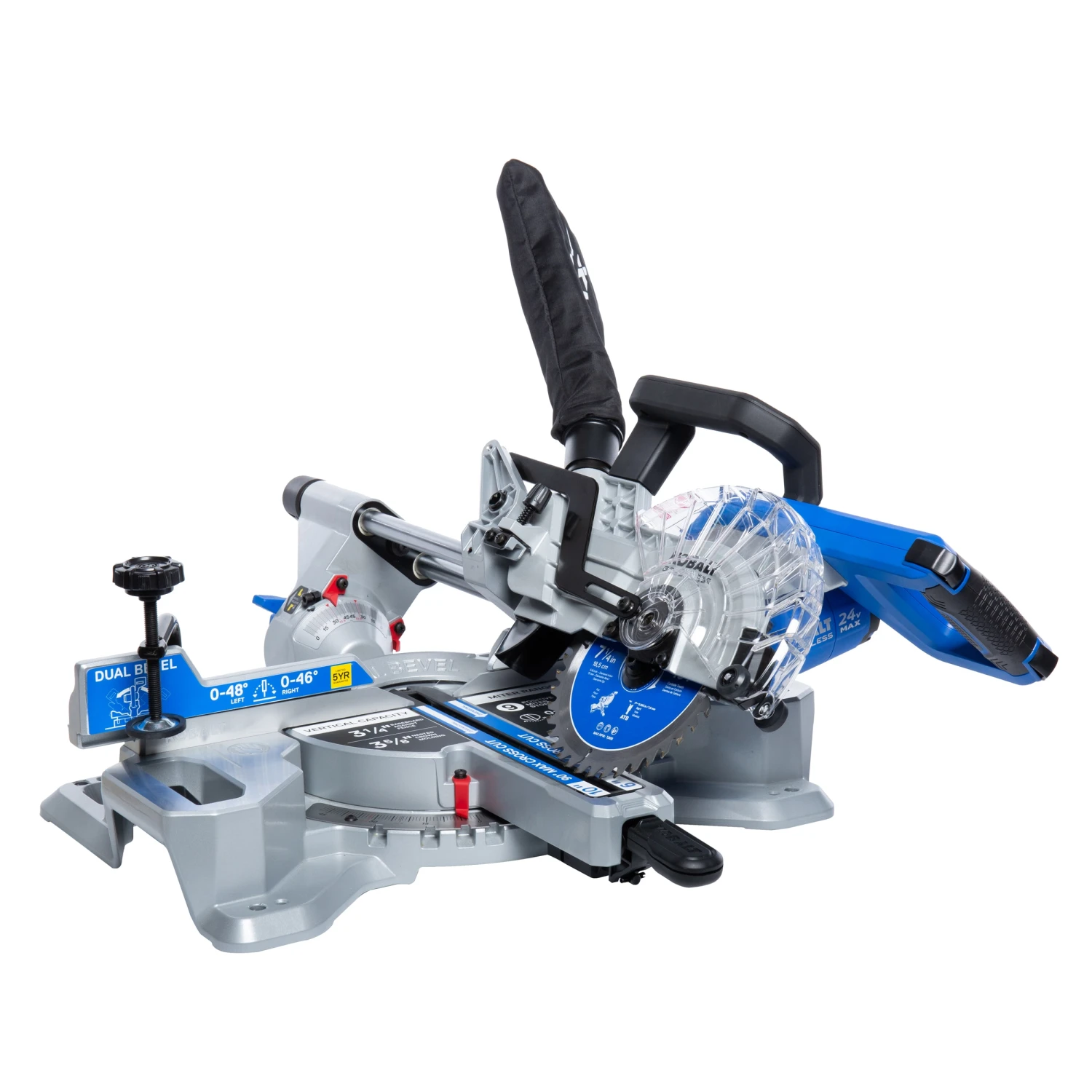Kobalt Miter Saws 24-Volt 7-1/4-In Miter Saw - Bare Tool 6 Kobalt Miter Saws 24-Volt 7-1/4-In Miter Saw - Bare Tool - Image 4