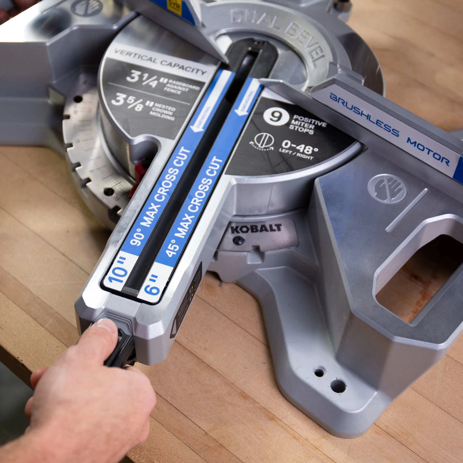Kobalt Miter Saws 24-Volt 7-1/4-In Miter Saw - Bare Tool 13 Kobalt Miter Saws 24-Volt 7-1/4-In Miter Saw - Bare Tool - Image 11