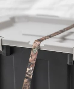 Kobalt Plastic Storage Totes X-large 24-Gallon (96-Quart) Grey Tote Latching Lid -Kobalt Outlet Store 46358951 scaled