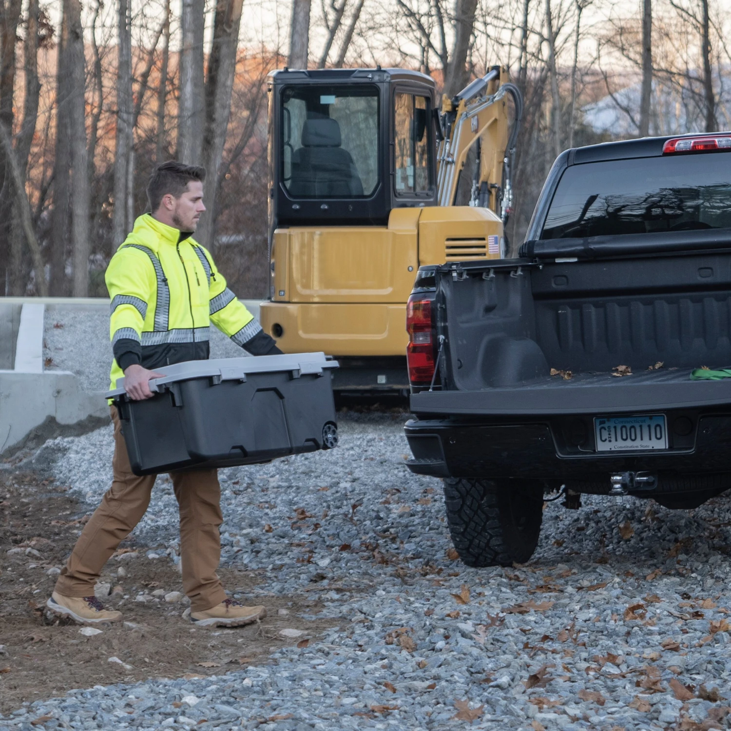 Kobalt Plastic Storage Totes Kobalt Weatherproof Sportsman Trunk 14 Kobalt Plastic Storage Totes Kobalt Weatherproof Sportsman Trunk - Image 12