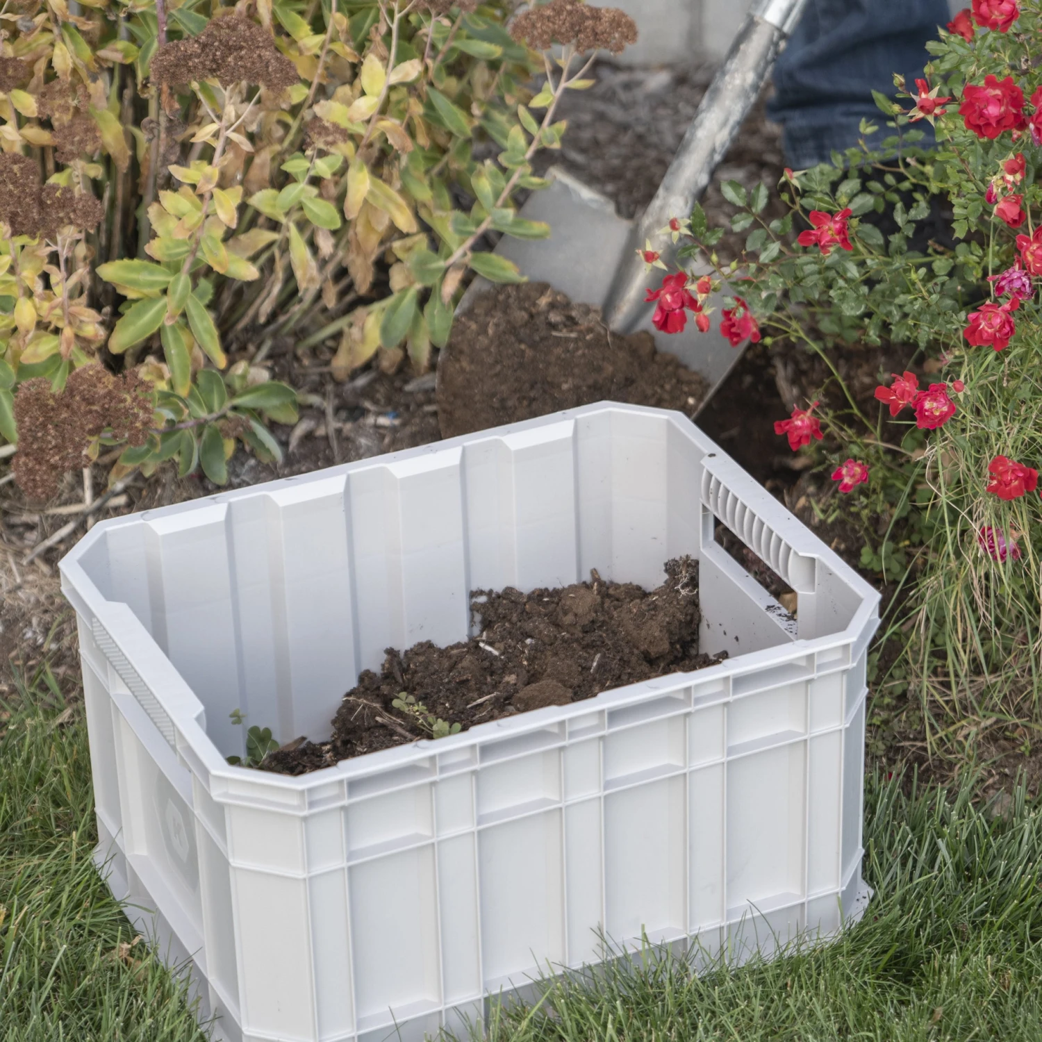 Kobalt Plastic Storage Totes Kobalt Stackable Crate 10 Kobalt Plastic Storage Totes Kobalt Stackable Crate - Image 9
