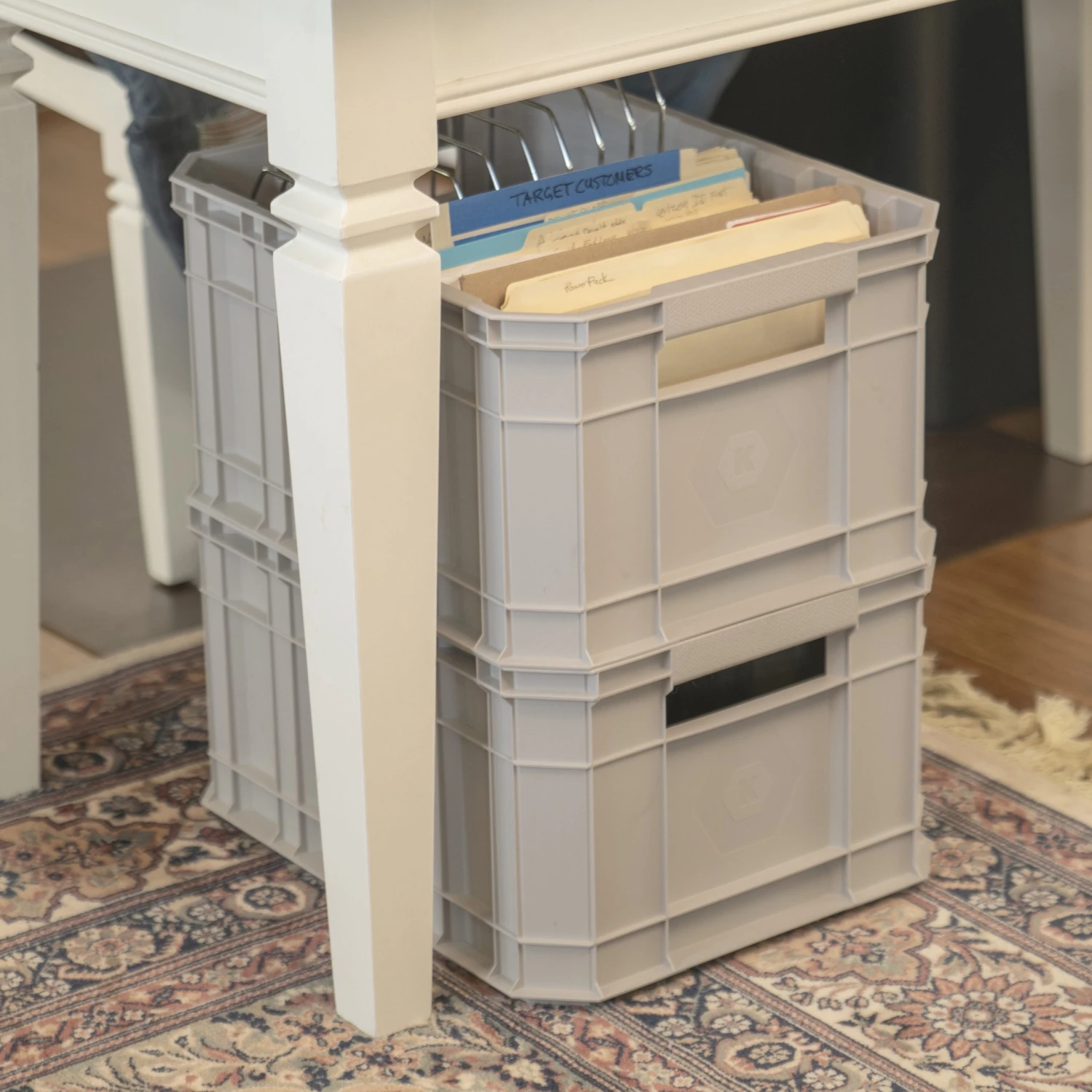 Kobalt Plastic Storage Totes Kobalt Stackable Crate 11 Kobalt Plastic Storage Totes Kobalt Stackable Crate - Image 10