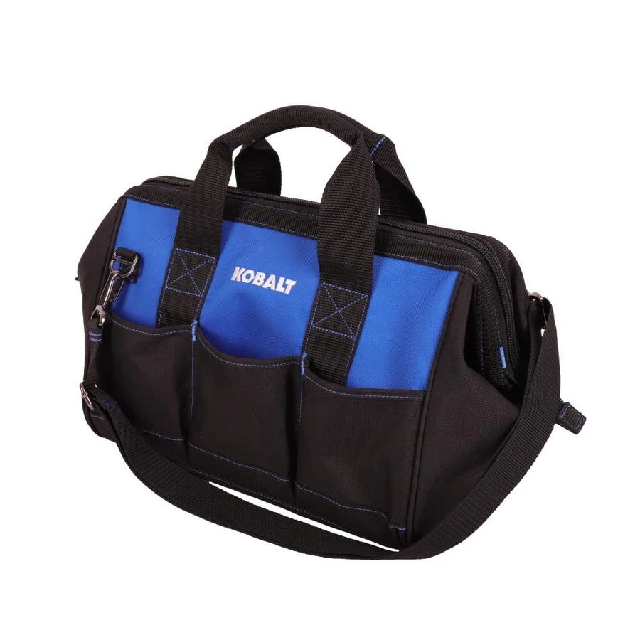 Kobalt Tool Bags Blue Black Polyester 15-in Tool Bag 7 Kobalt Tool Bags Blue Black Polyester 15-in Tool Bag - Image 5